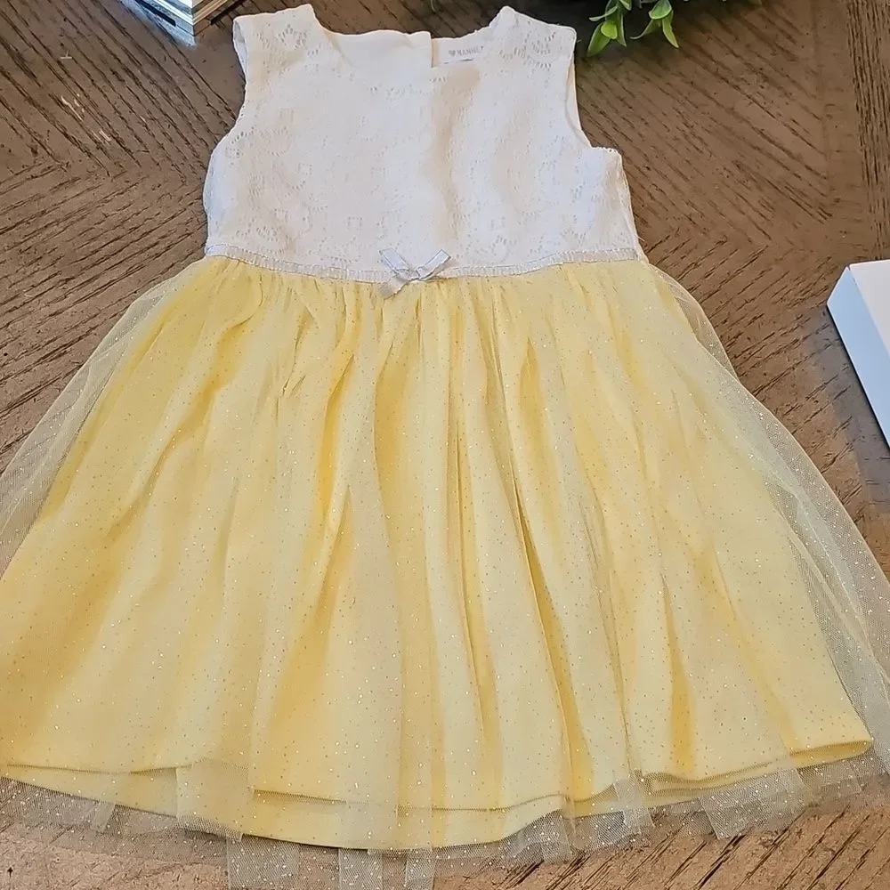 Yellow Drss Size 6 Nannete kids
